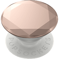 POPSOCKETS Phone Grip & Stand, Austauschbar - Metallic Diamond Rose Gold