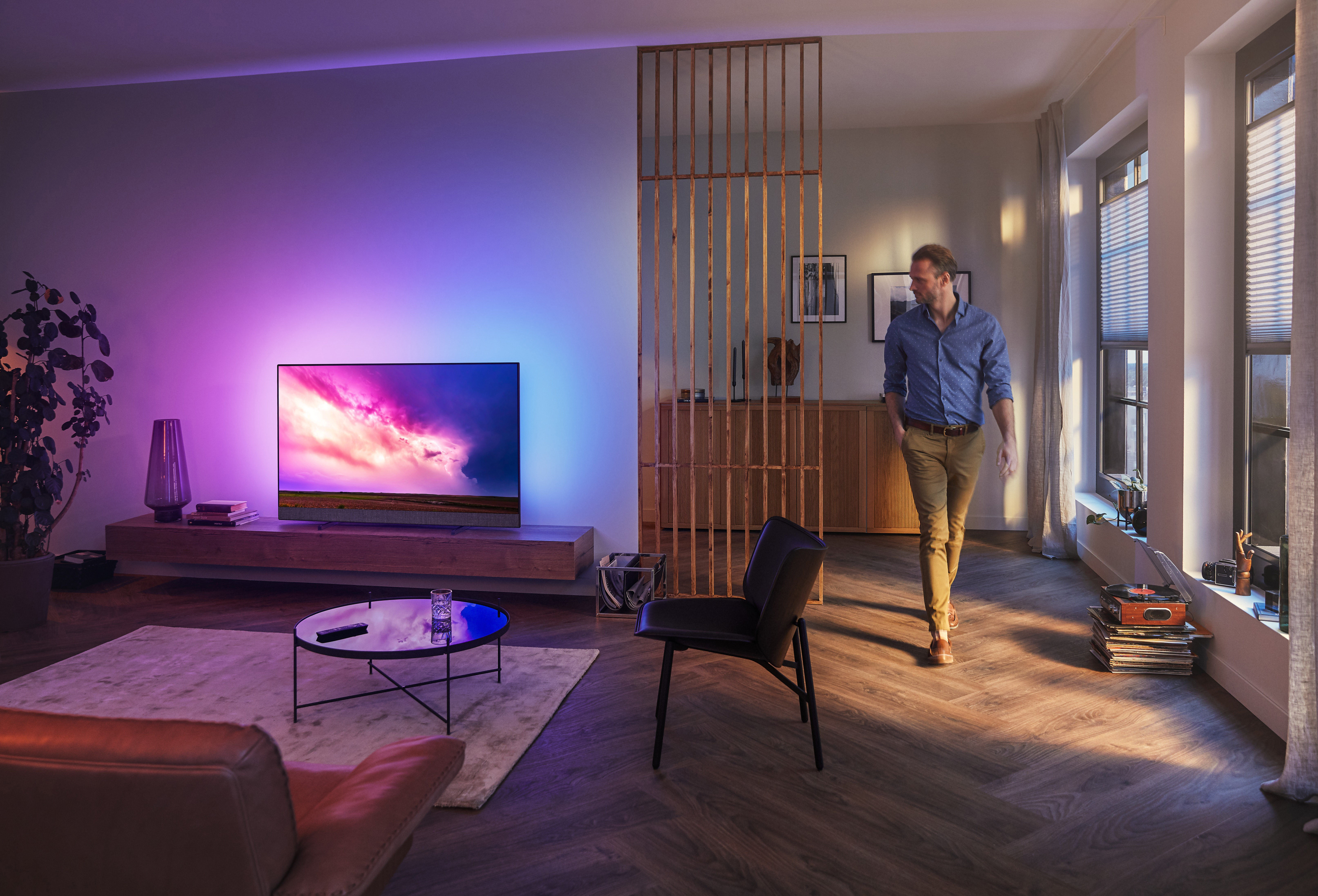 PHILIPS 50 PUS 8804/12 LED-TV (Flat, 50 Zoll / 126 cm, UHD 4K, SMART TV, Ambilight, Android™ 9.0 (P))
