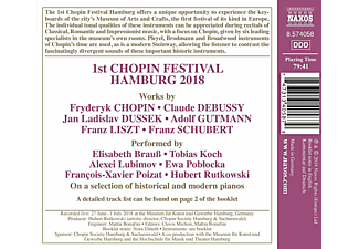 Alexei Lubimov, Ewa Poblocka, Hubert Rutkowski, Elisabeth Brauss, Tobias Koch, Francois Xavier Poizat - First Chopin Festival Hamburg 2018  - (CD)