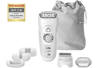 BRAUN Silk-épil 7 7-880 SensoSmart - Épilateur (Blanc/Argent)