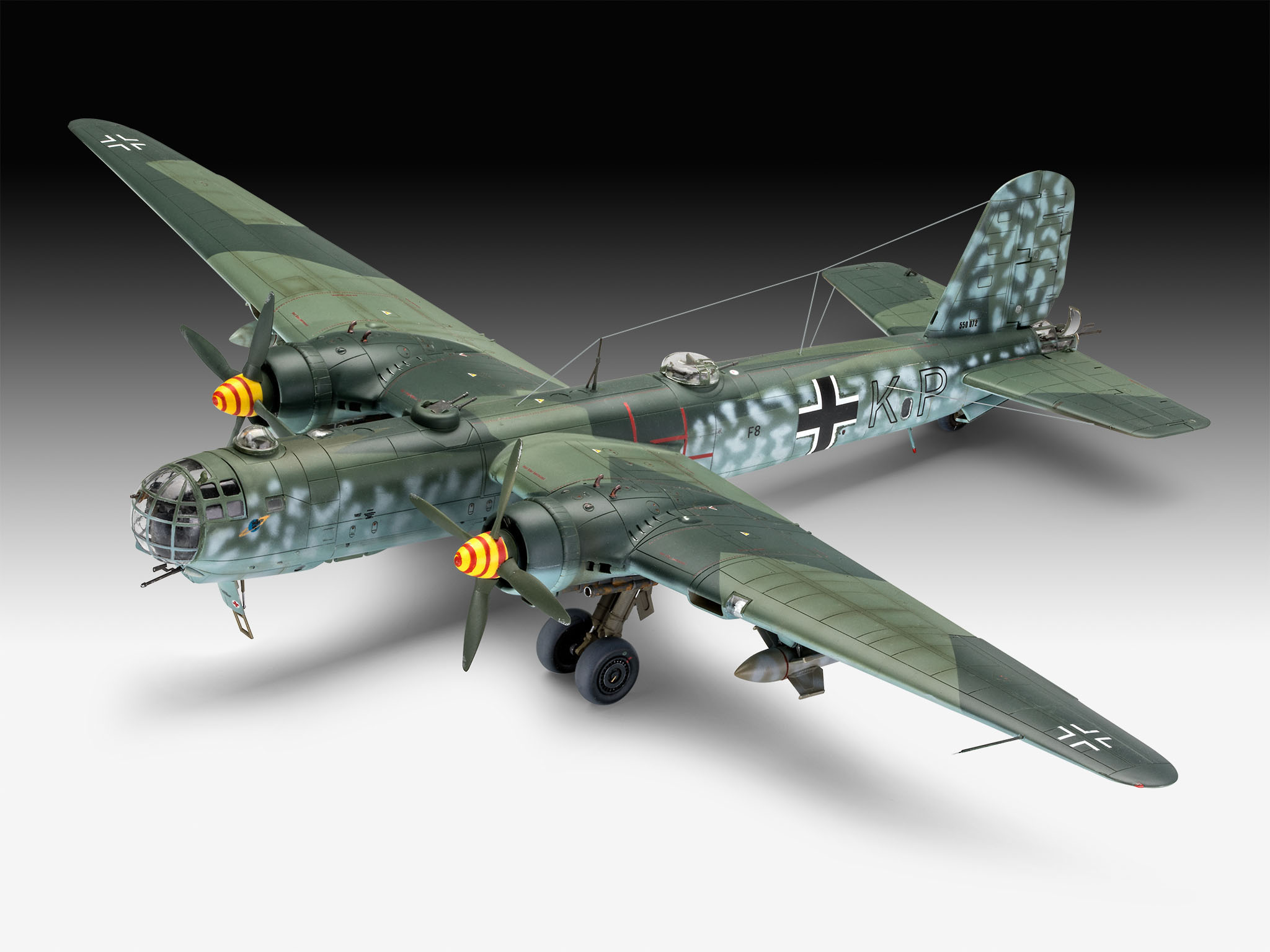 REVELL Heinkel A-5 Mehrfarbig Bausatz, Greif HE177