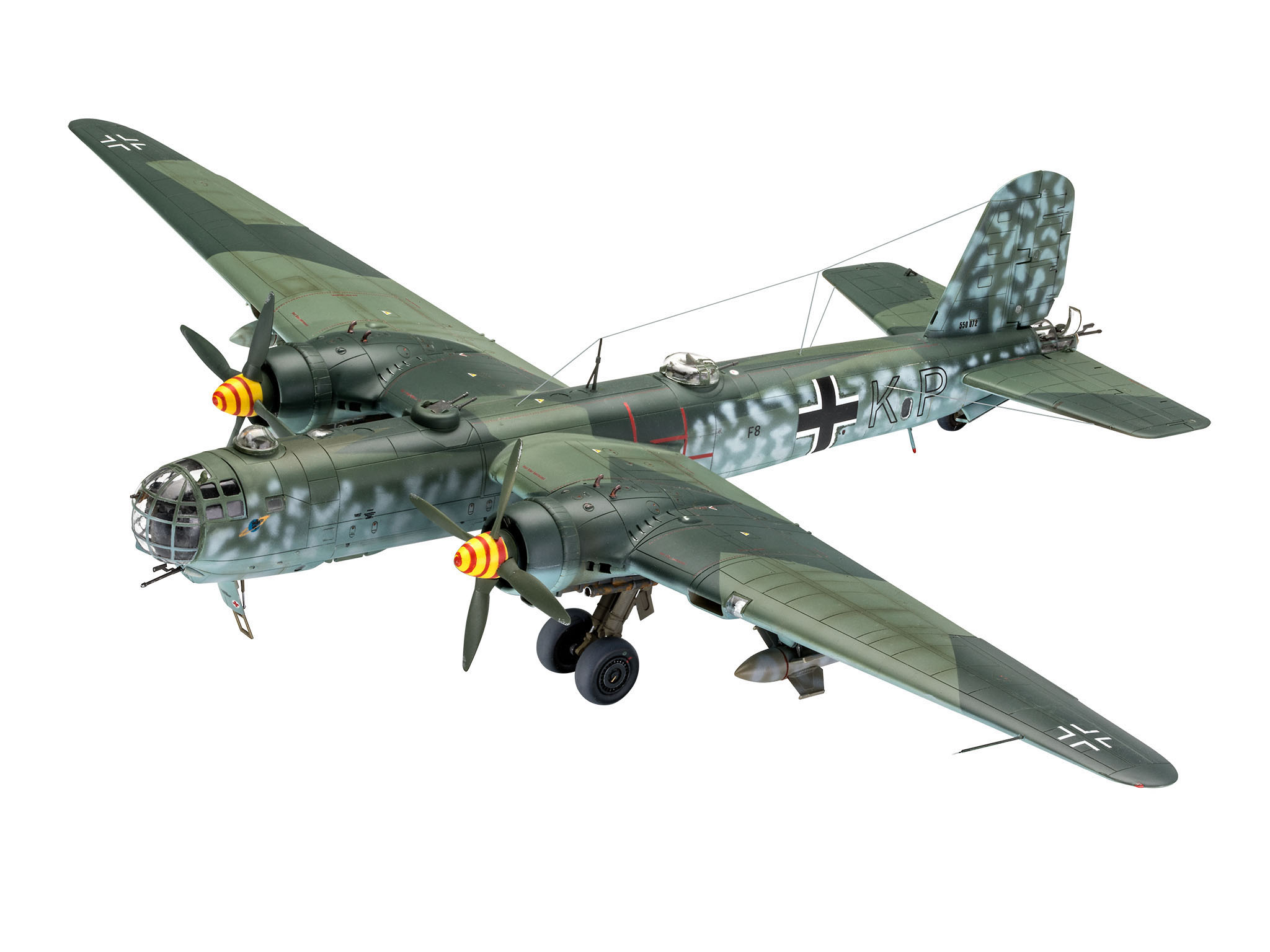 REVELL Heinkel HE177 A-5 Greif Bausatz, Mehrfarbig