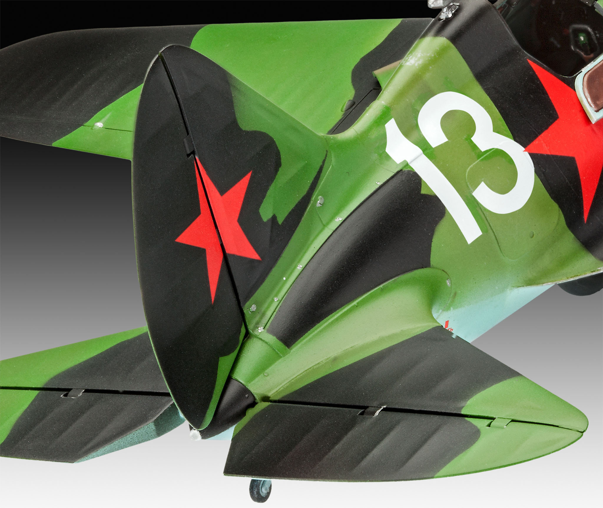 REVELL Polikarpov I-16 Typ 24 Rata Modellbausatz, Mehrfarbig