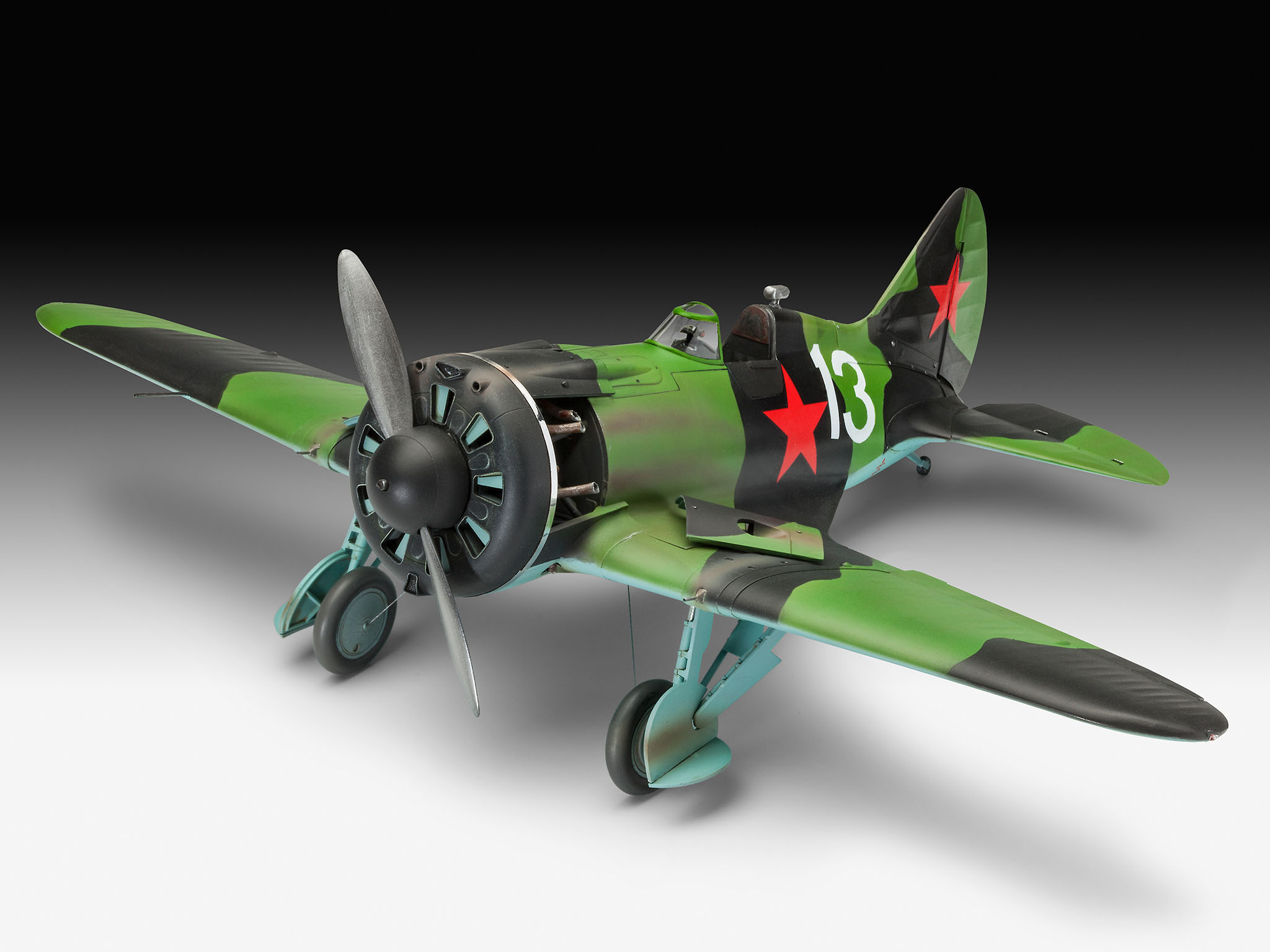 REVELL Polikarpov I-16 Typ 24 Rata Modellbausatz, Mehrfarbig