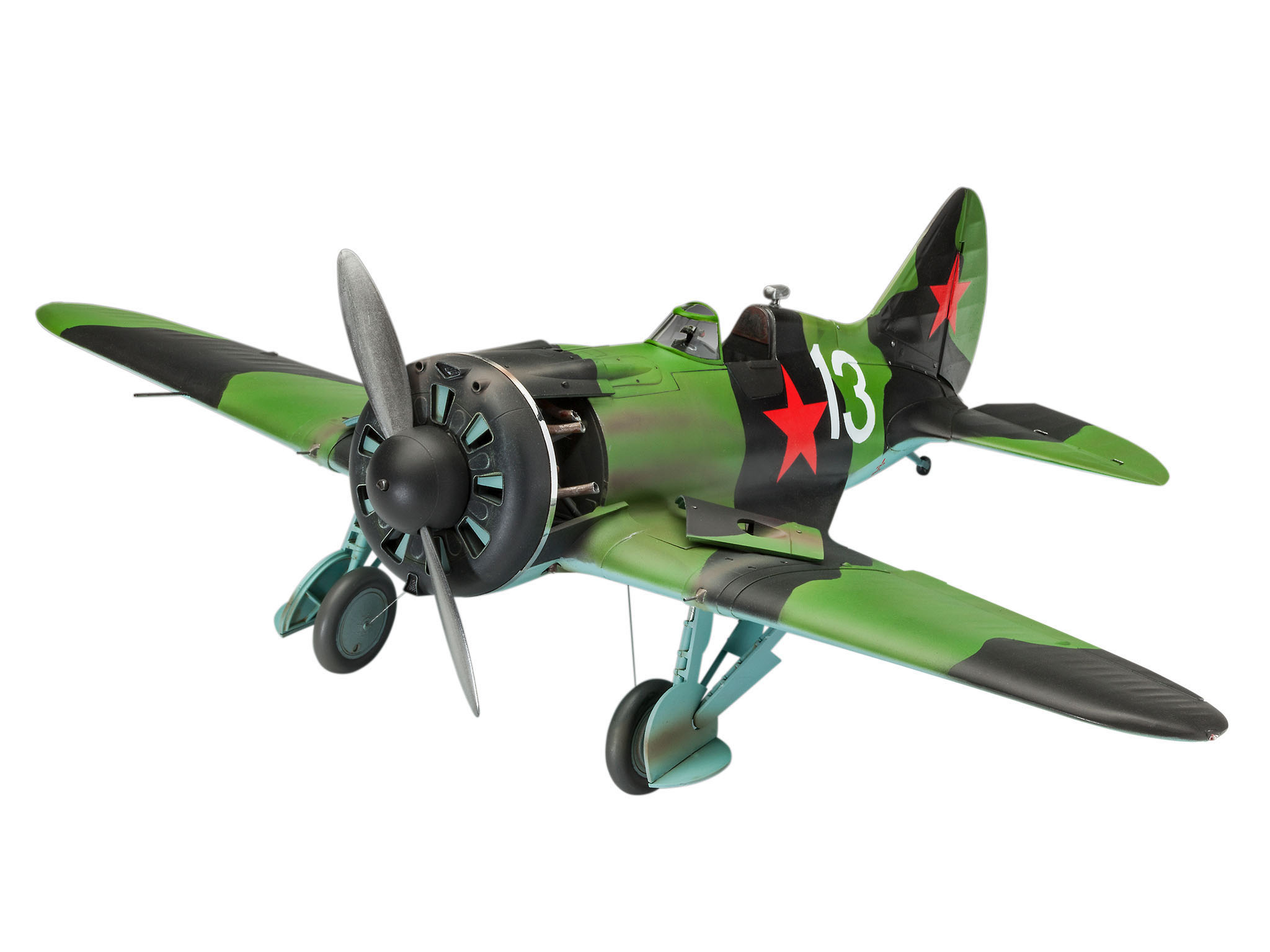 REVELL Polikarpov I-16 Typ 24 Rata Modellbausatz, Mehrfarbig