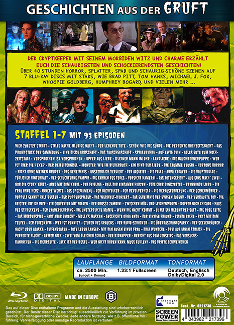 Geschichten aus der Gruft - Die komplette Serie Blu-ray