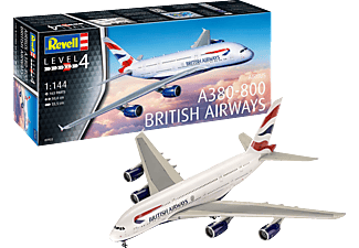 REVELL A380-800 British Airways Modellbausatz, Mehrfarbig