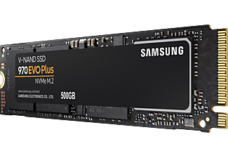 SAMSUNG 970 EVO Plus Festplatte Retail, 500 GB SSD M.2 via NVMe, intern