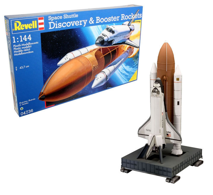 Discovery REVELL Bausatz, Booster & Spaceshuttle Mehrfarbig