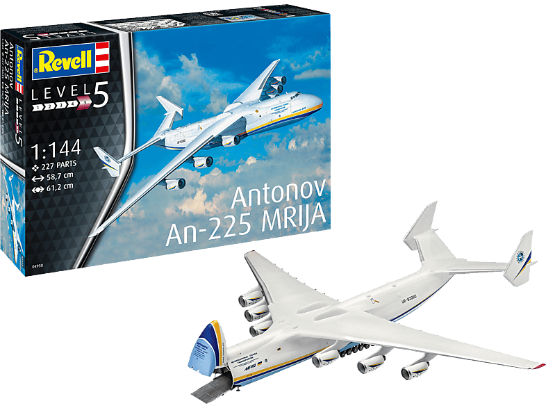 REVELL Antonov AN-225 Mrija Bausatz, Mehrfarbig