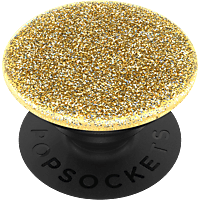 POPSOCKETS Phone Grip & Stand, Austauschbar - Glitter Gold
