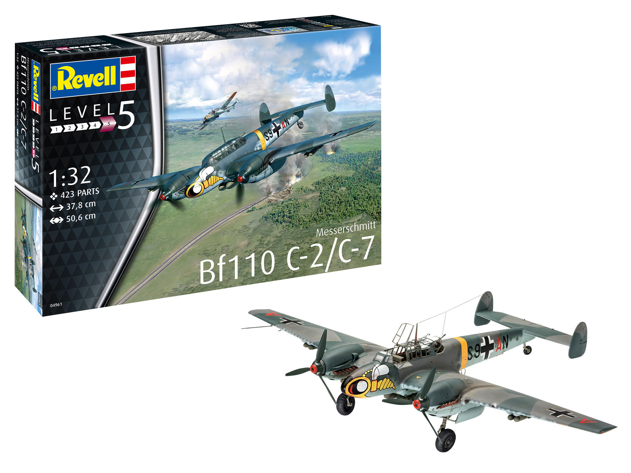 Messerschmitt C-7 BF110 Bausatz, Mehrfarbig REVELL