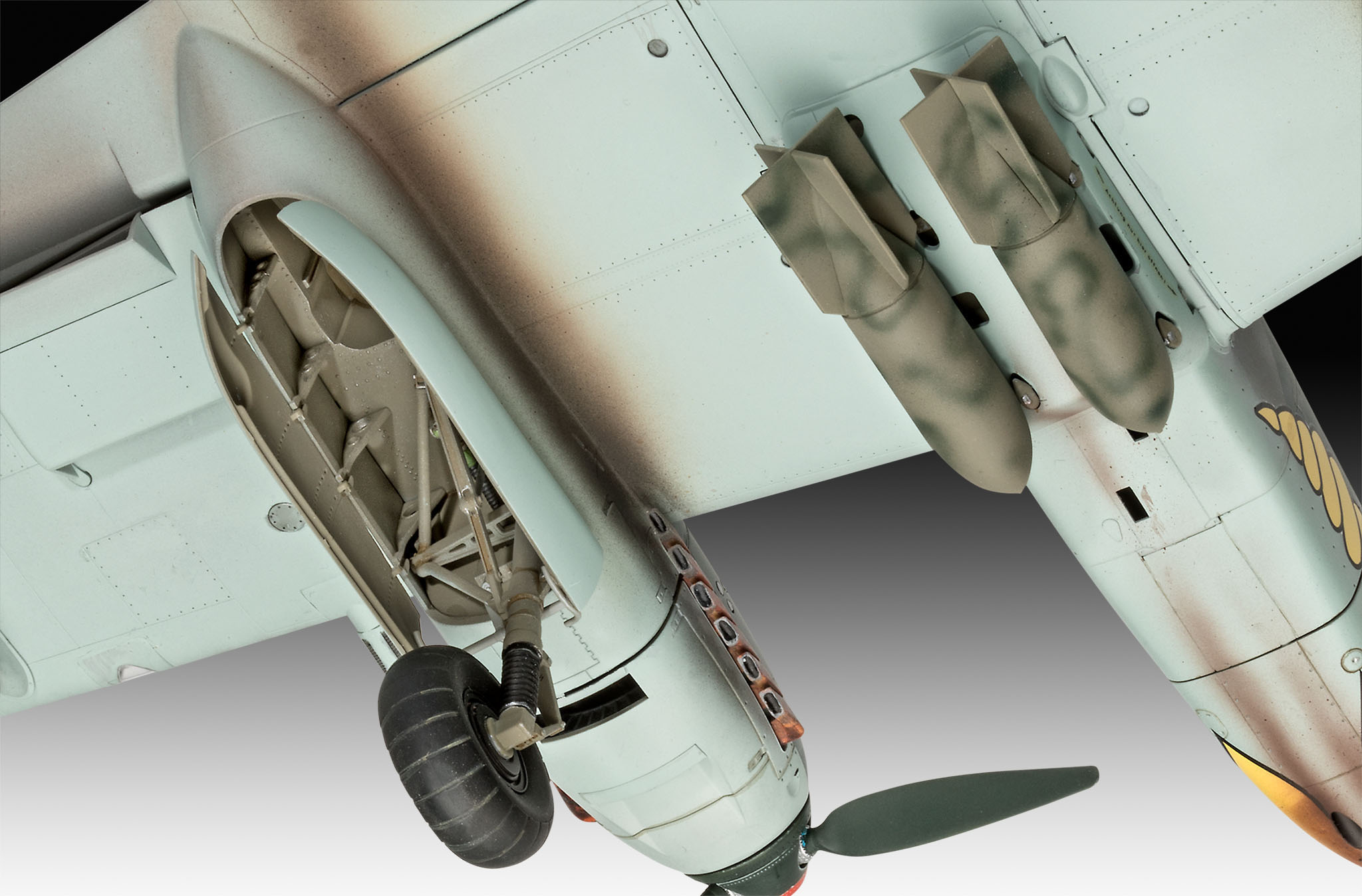 Bausatz, BF110 Mehrfarbig Messerschmitt C-7 REVELL
