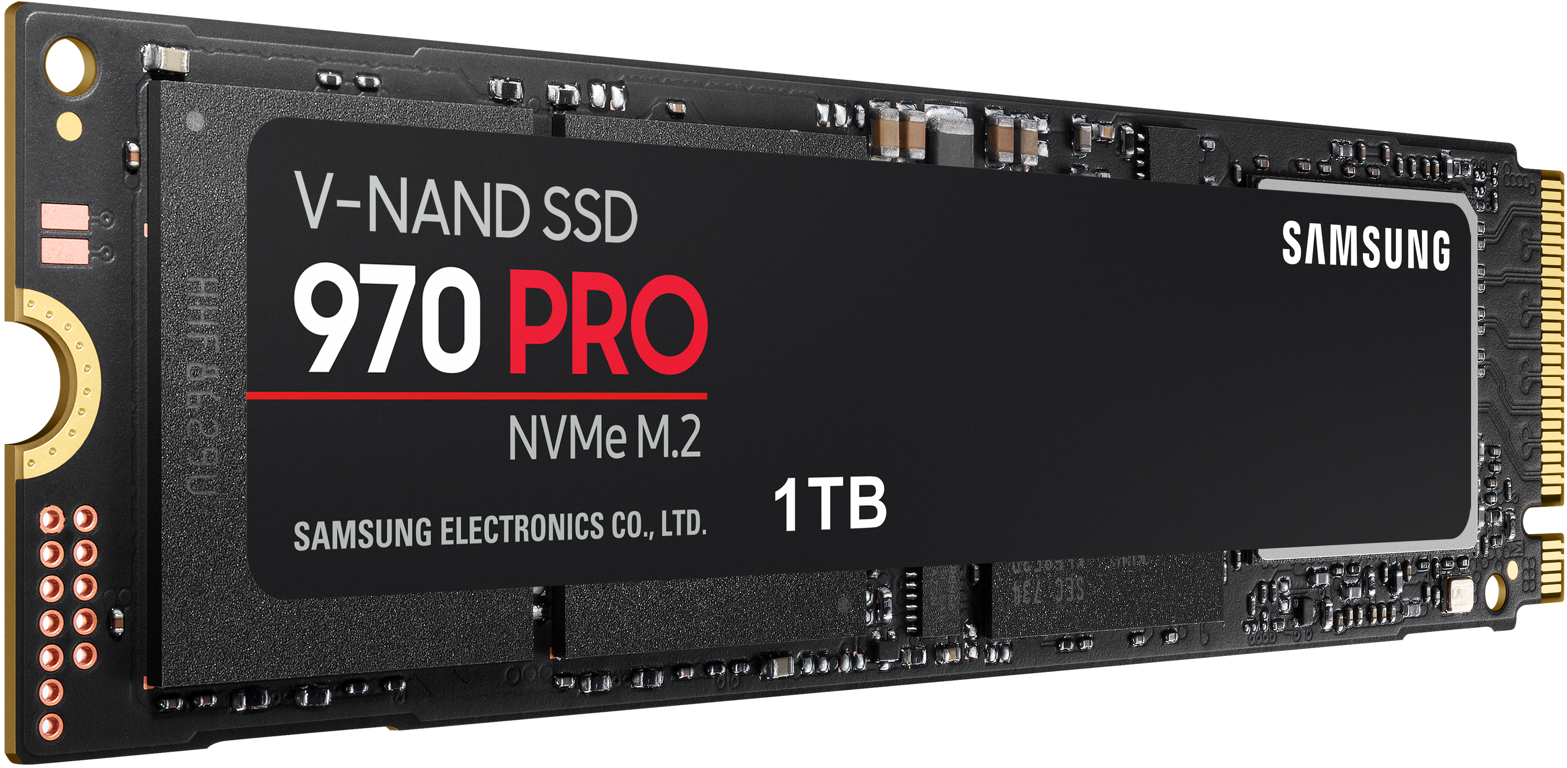 SAMSUNG 970 Pro Festplatte Retail, 1 TB SSD M.2 via NVMe, intern
