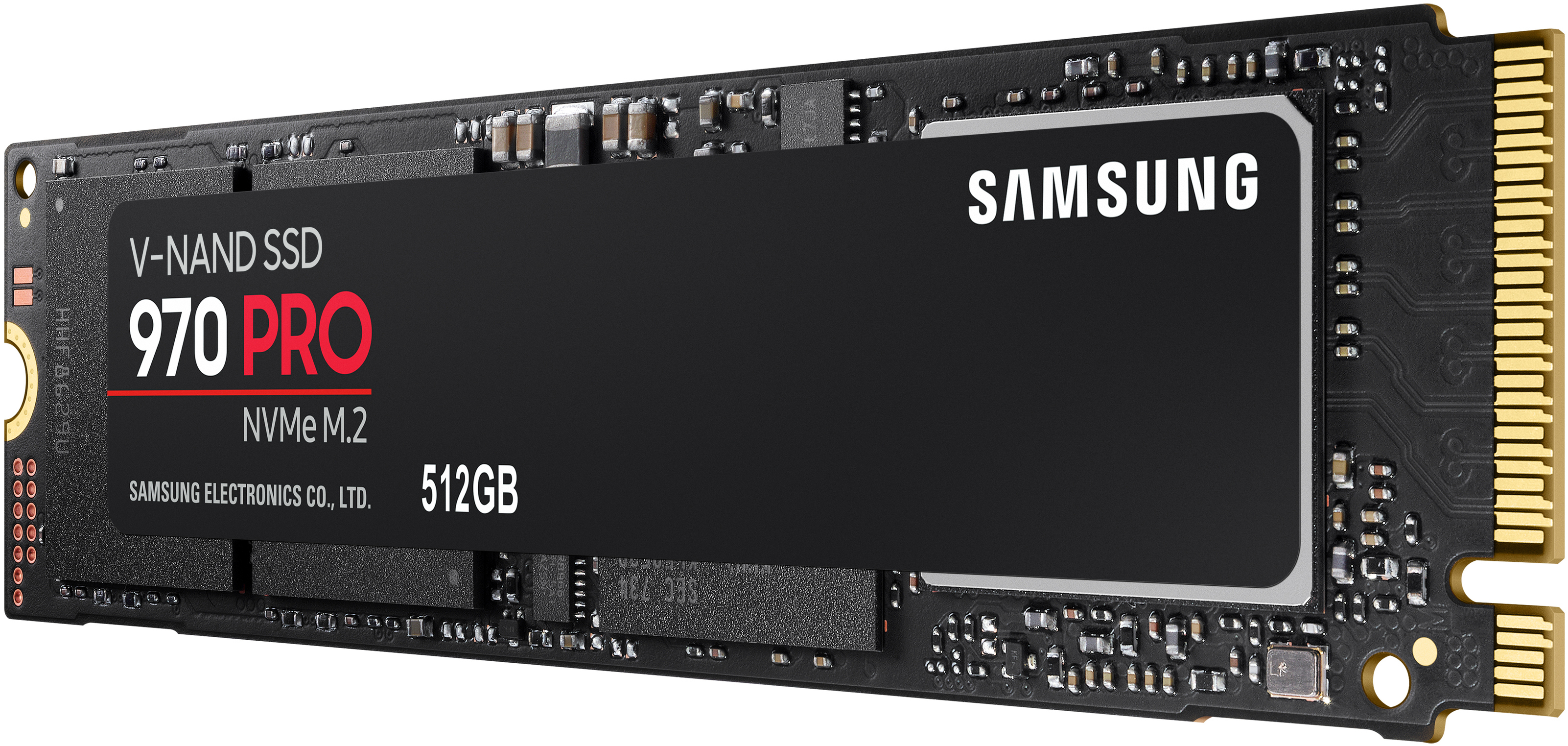 SAMSUNG 970 Pro Festplatte Retail, 512 GB SSD M.2 via NVMe, intern