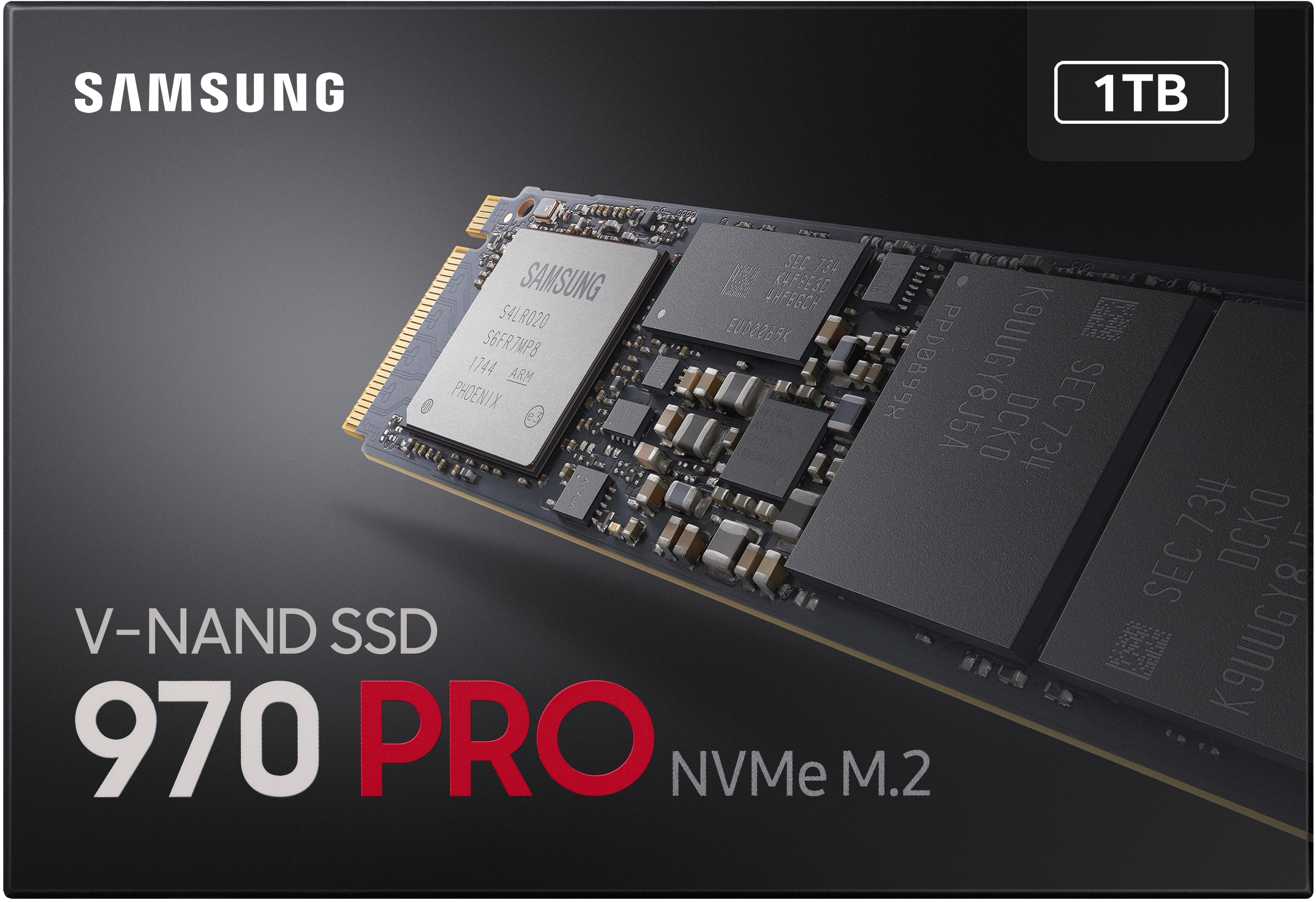 1 970 Pro Festplatte Retail, intern via SSD M.2 TB NVMe, SAMSUNG