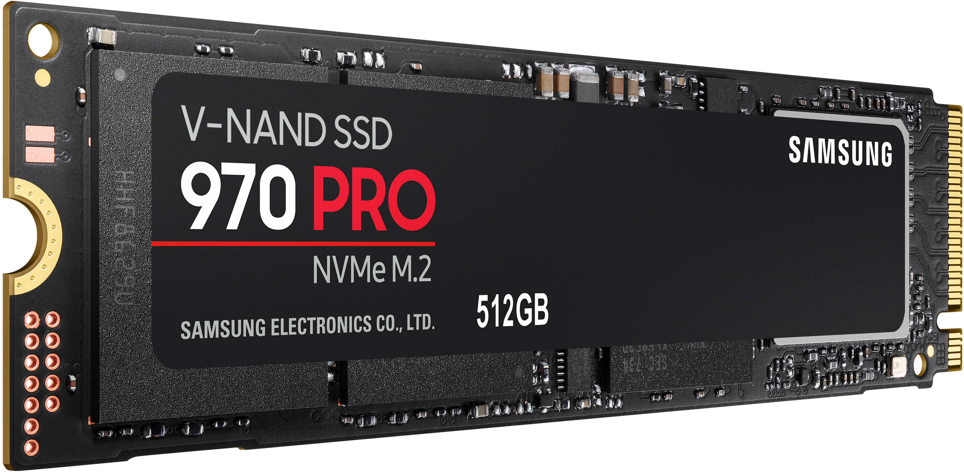 M.2 Festplatte SSD Retail, Pro NVMe, SAMSUNG via 512 GB 970 intern
