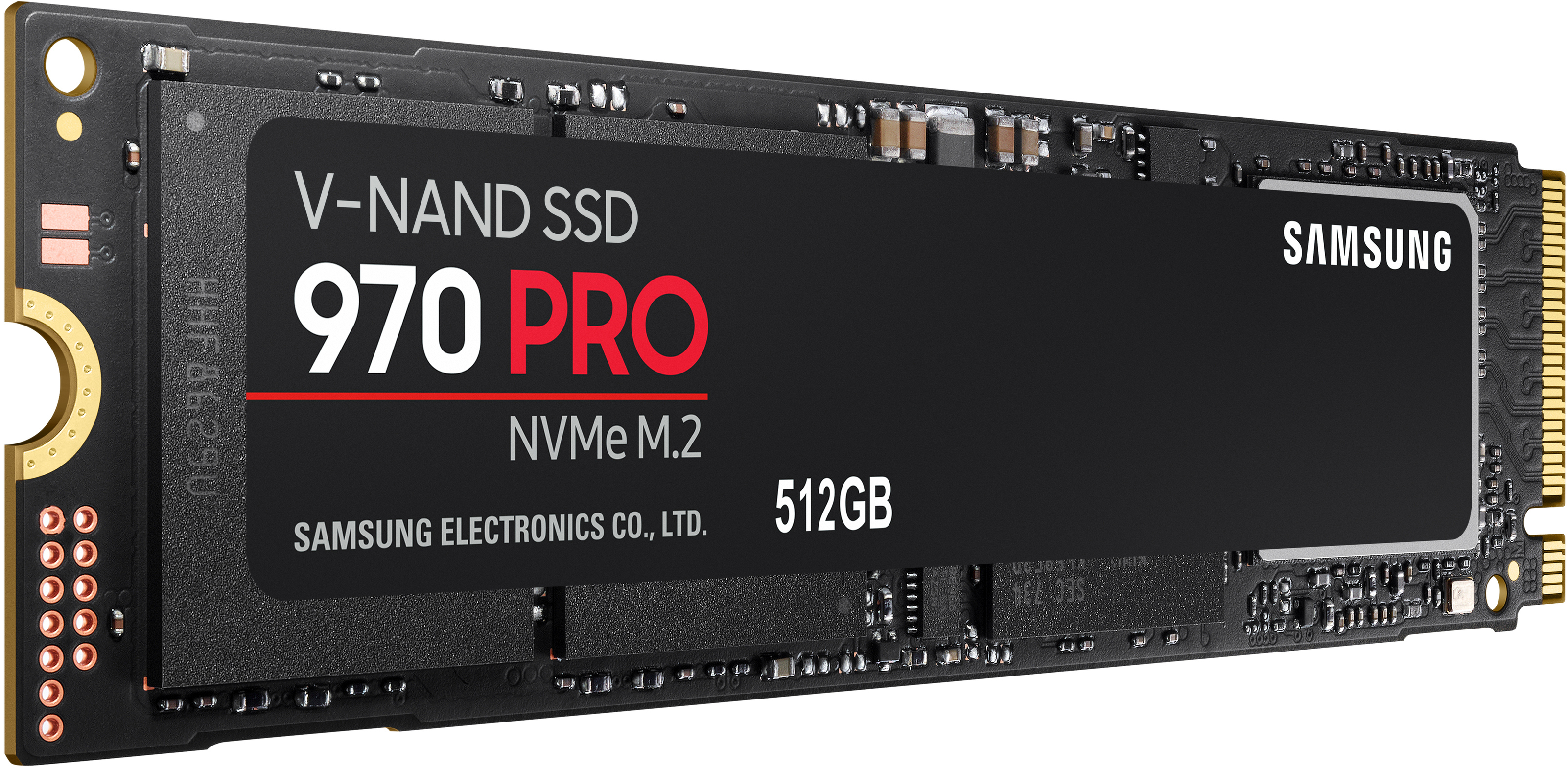 SAMSUNG 970 Pro Festplatte Retail, 512 GB SSD M.2 via NVMe, intern