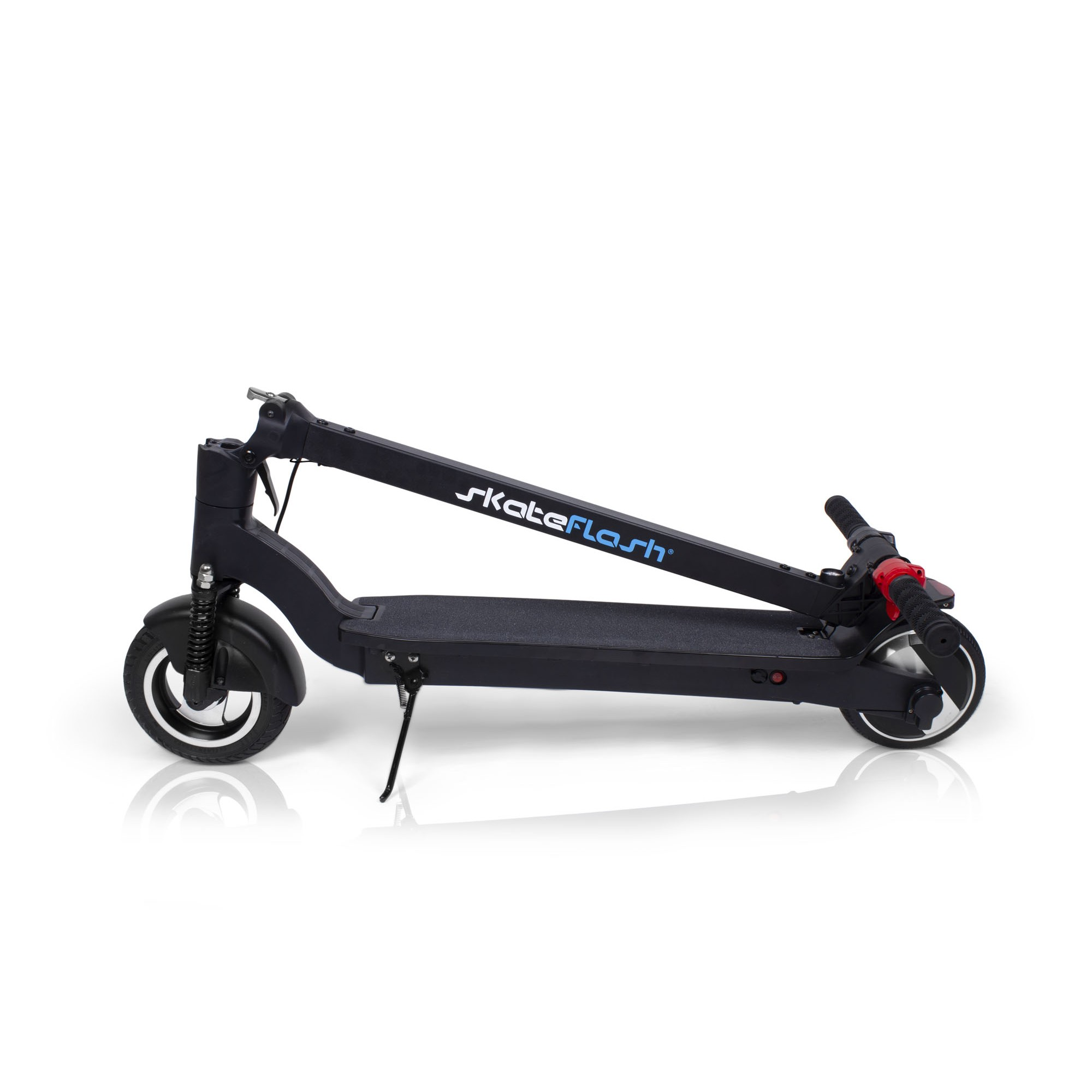 Patinete eléctrico - Skateflash Up Black, 350 W, Autonomía 15 km, Hasta 30 km/h, Ruedas 8.5", Negro