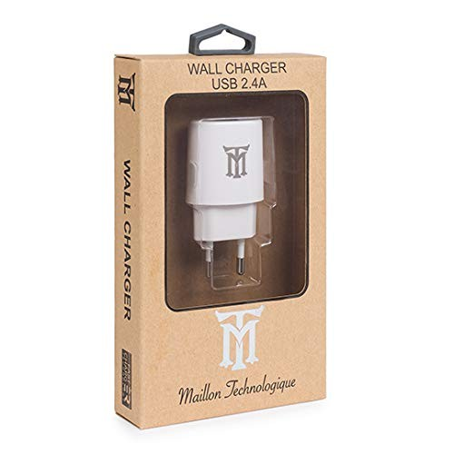 Cargador Maillon Wall Charger Plastic 1 USB 2.4A