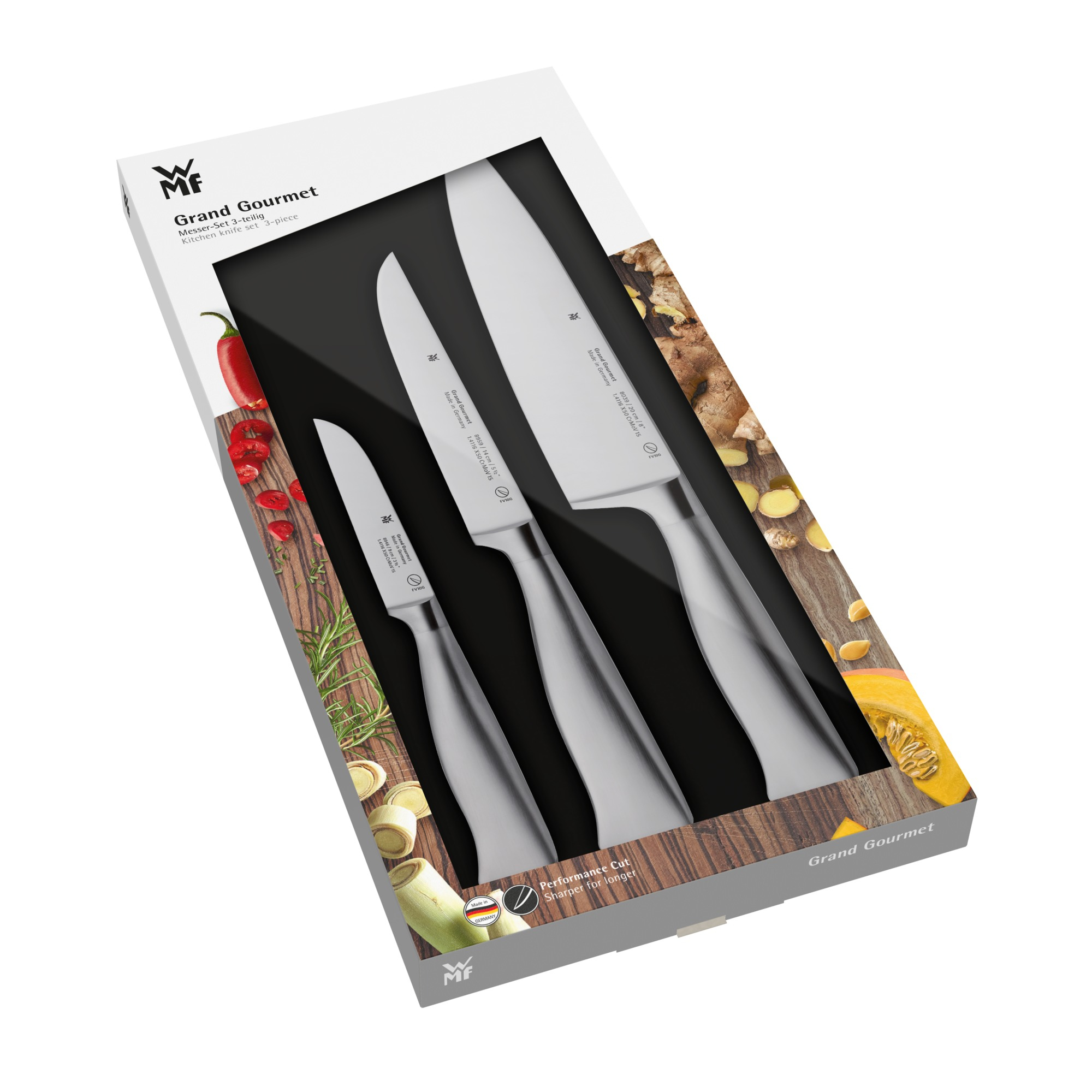 WMF Grand Gourmet 3 Parça Bıçak Seti