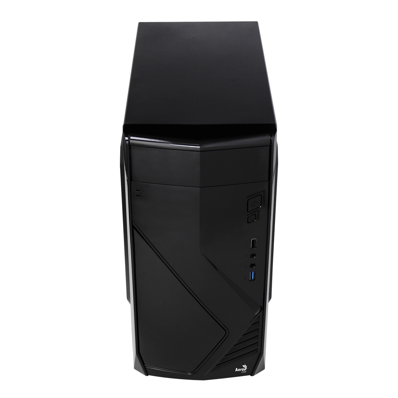 AEROCOOL Aerocool CS-102 PC-Gehäuse, Schwarz