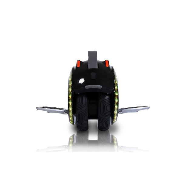 Monociclo - Skateflash Gyroball Black, 300 W, Autonomía 15 km, 12 km/h, Ruedas 8", Negro