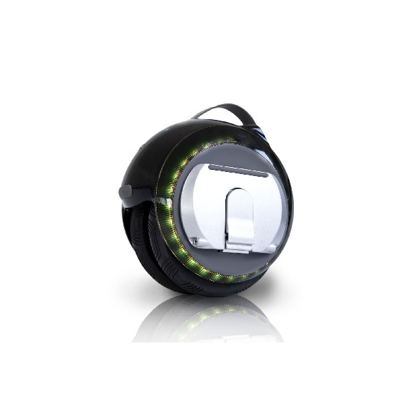 Monociclo - Skateflash Gyroball Black, 300 W, Autonomía 15 km, 12 km/h, Ruedas 8", Negro