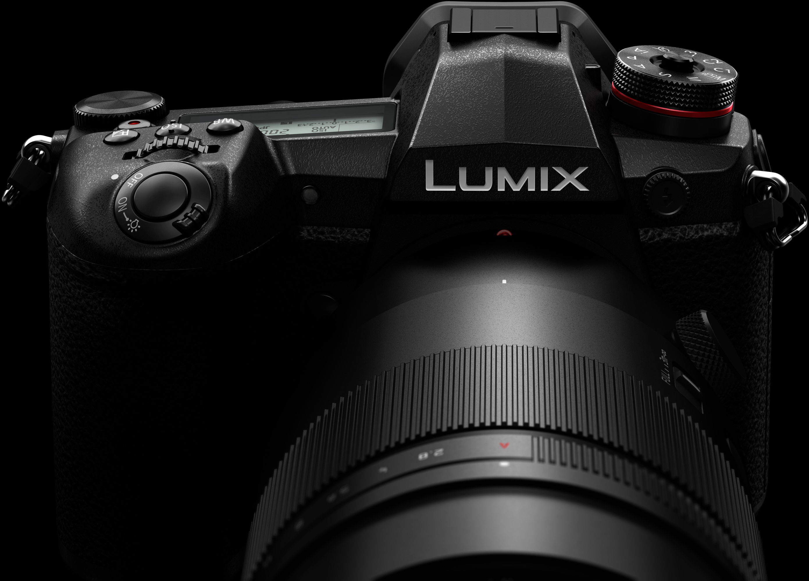 PANASONIC Lumix DC-G9EG-K Systemkamera, 7,5 cm Display, WLAN