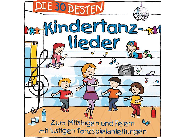 Simone Sommerland, Karsten Glück & Die Kita-frösche - DIE 30 BESTEN KINDERTANZLIEDER - (CD)