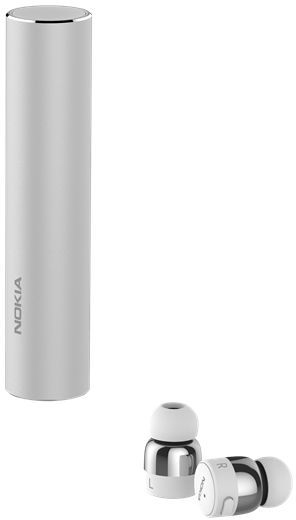 NOKIA BH-705, In-ear Kopfhörer Bluetooth Silber