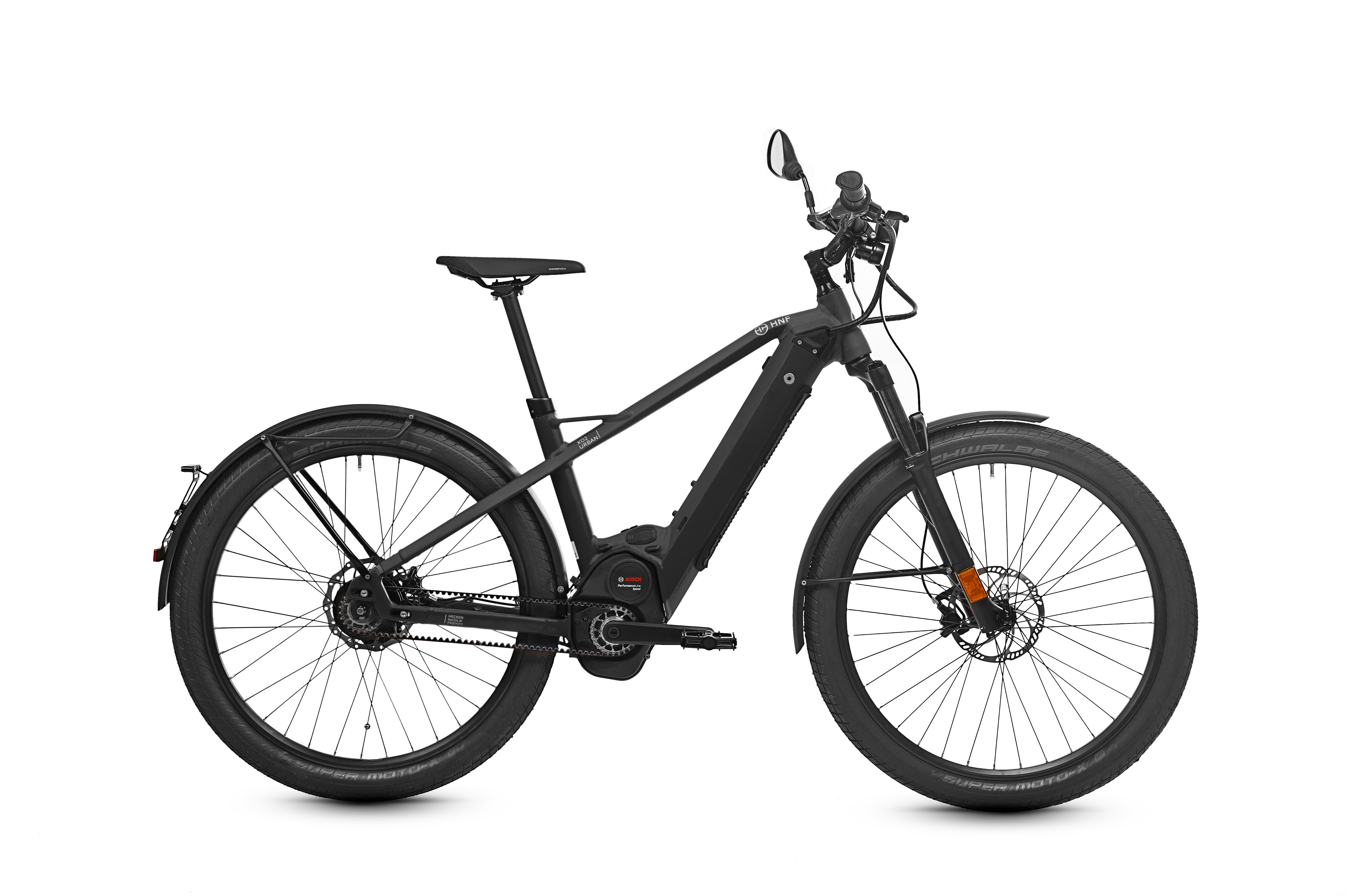 HNF-NICOLAI XD2 URBAN 19 L/XL Urbanbike (Laufradgröße: 27,5 Zoll, Unisex-Rad, 500 Watt, Schwarz)