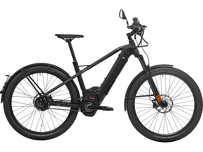 HNF-NICOLAI XD2 URBAN 19 L/XL Urbanbike (Laufradgröße: 27,5 Zoll, Unisex-Rad, 500 Watt, Schwarz)