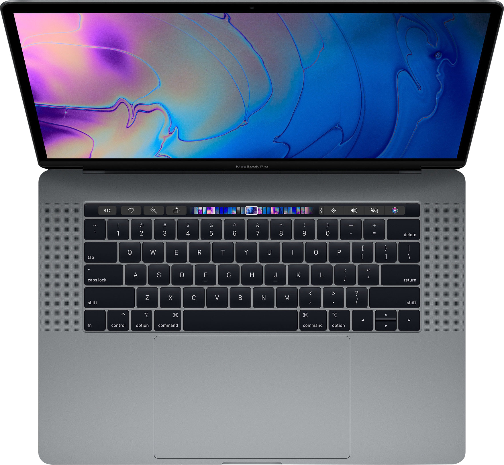 APPLE MacBook Pro mit Touch Bar, 13 Zoll, space grau (MV962D/A