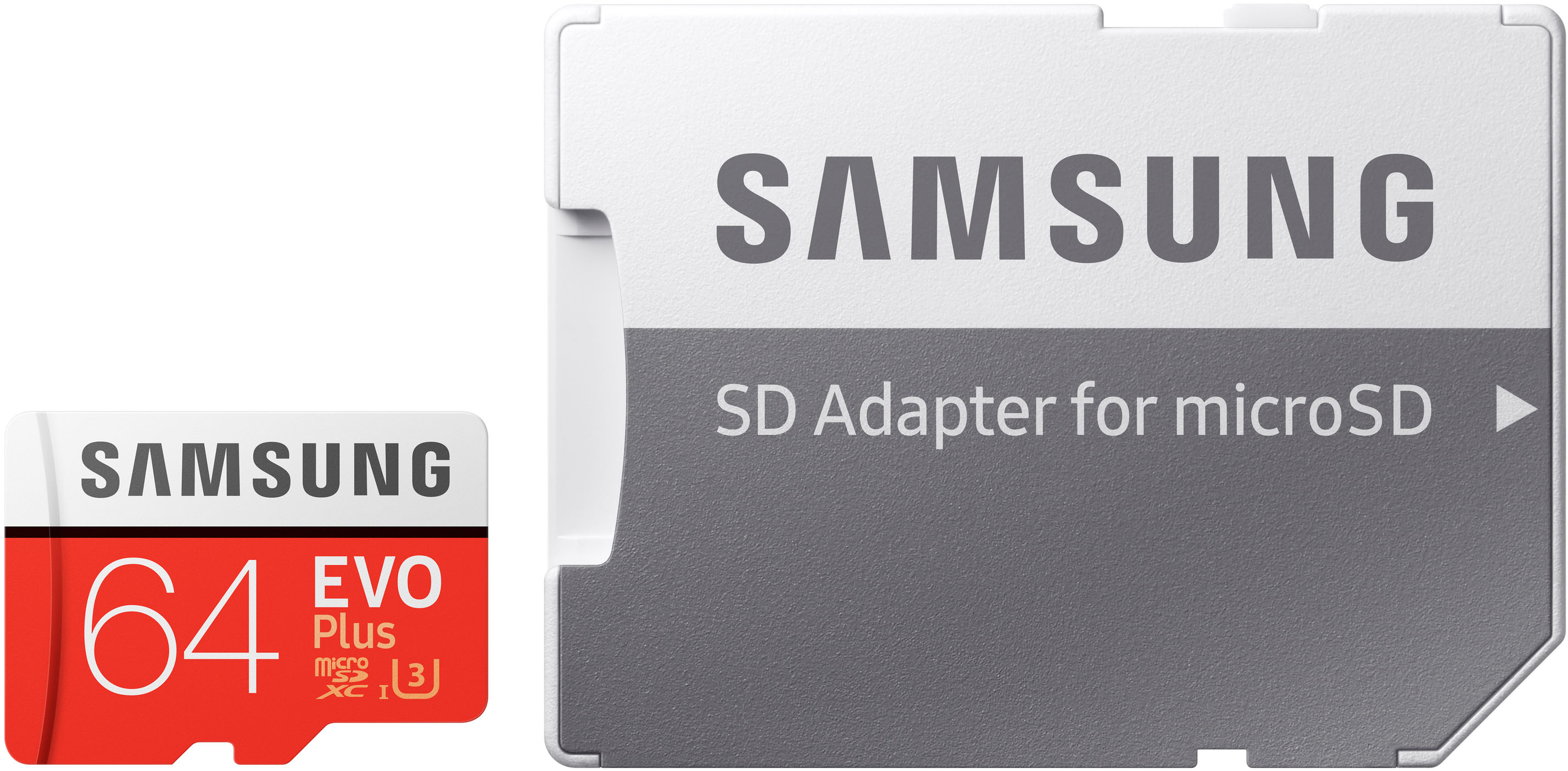 SAMSUNG Evo Plus, Micro-SDXC Speicherkarte, 64 GB, 100 MB/s
