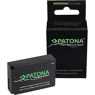 PATONA 132460 LI-ION 7.2V 850MAH (CAN LP-E12) - Batterie (Schwarz)