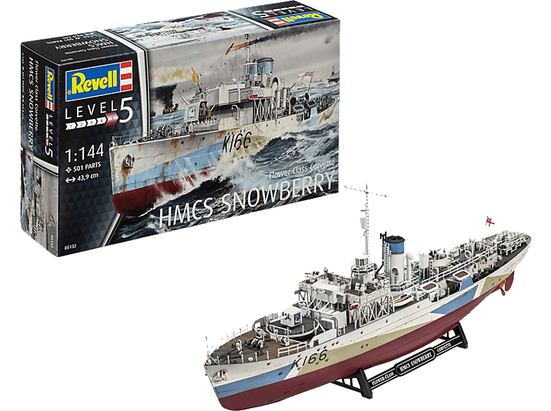 REVELL HMCS Snowberry Modellbausatz, Mehrfarbig | Modellbausätze