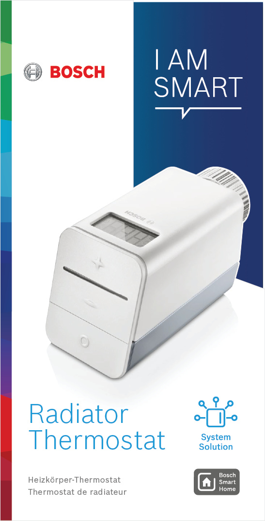 BOSCH Smart Home Heizkörperthermostat, Weiß