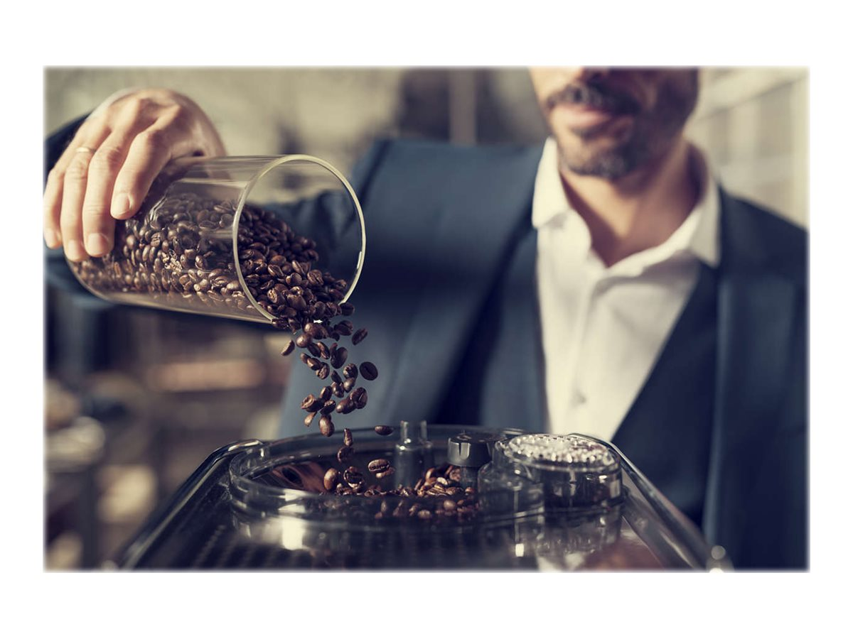 SAECO SM7683/10 - Kaffeevollautomat (Schwarz/Edelstahl)