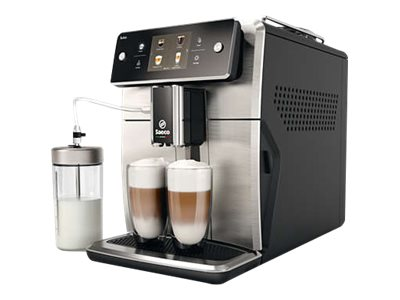 SAECO SM7683/10 - Kaffeevollautomat (Schwarz/Edelstahl)