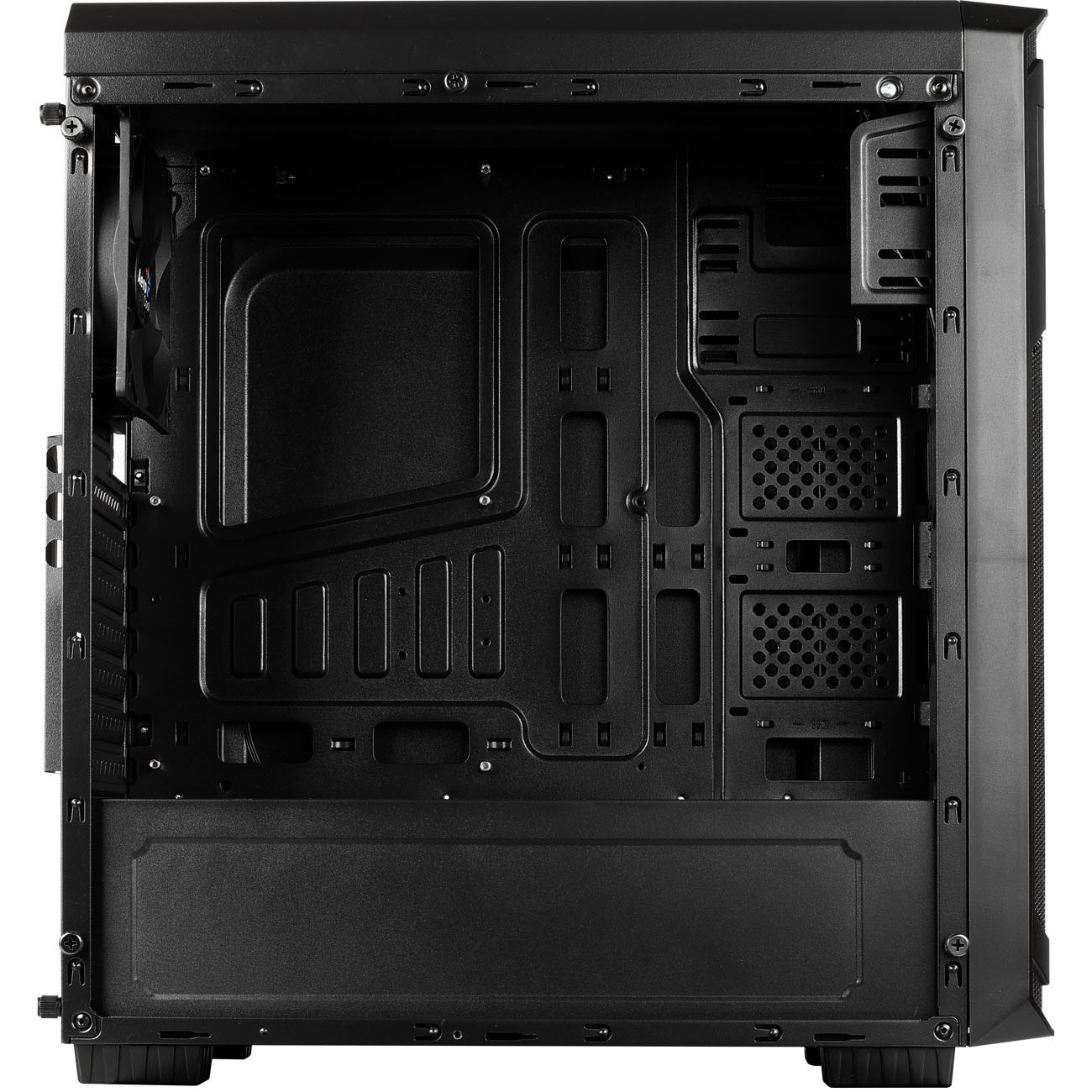 AEROCOOL Aerocool AERO-300 PC-Gehäuse, Schwarz