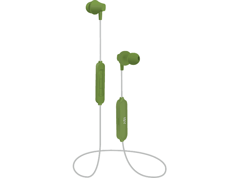 ISY IBH 3001, In-ear Kopfhörer Bluetooth Grün