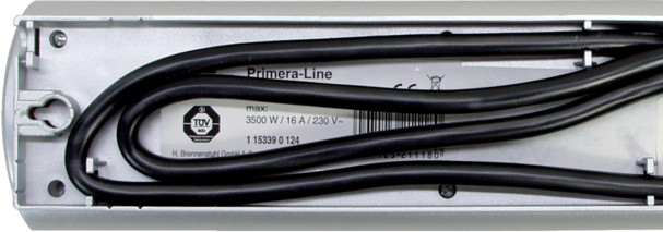 BRENNENSTUHL Primera-Line Steckdosenleiste, 2 m
