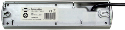 BRENNENSTUHL Primera-Line Steckdosenleiste, 2 m