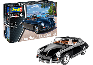 REVELL Porsche 356 C Cabriolet Bausatz, Mehrfarbig