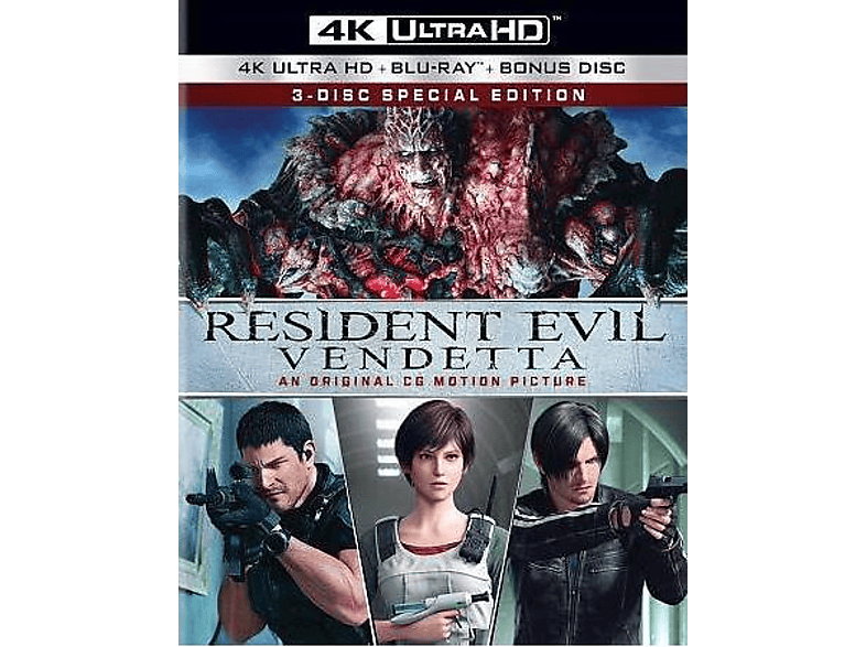 Resident Evil - Vendetta 4K Blu-ray