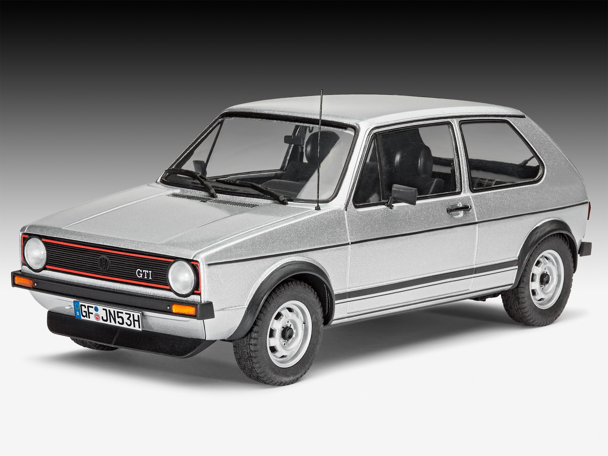 Modellbausatz, Mehrfarbig 1 07072 Golf VW GTI REVELL