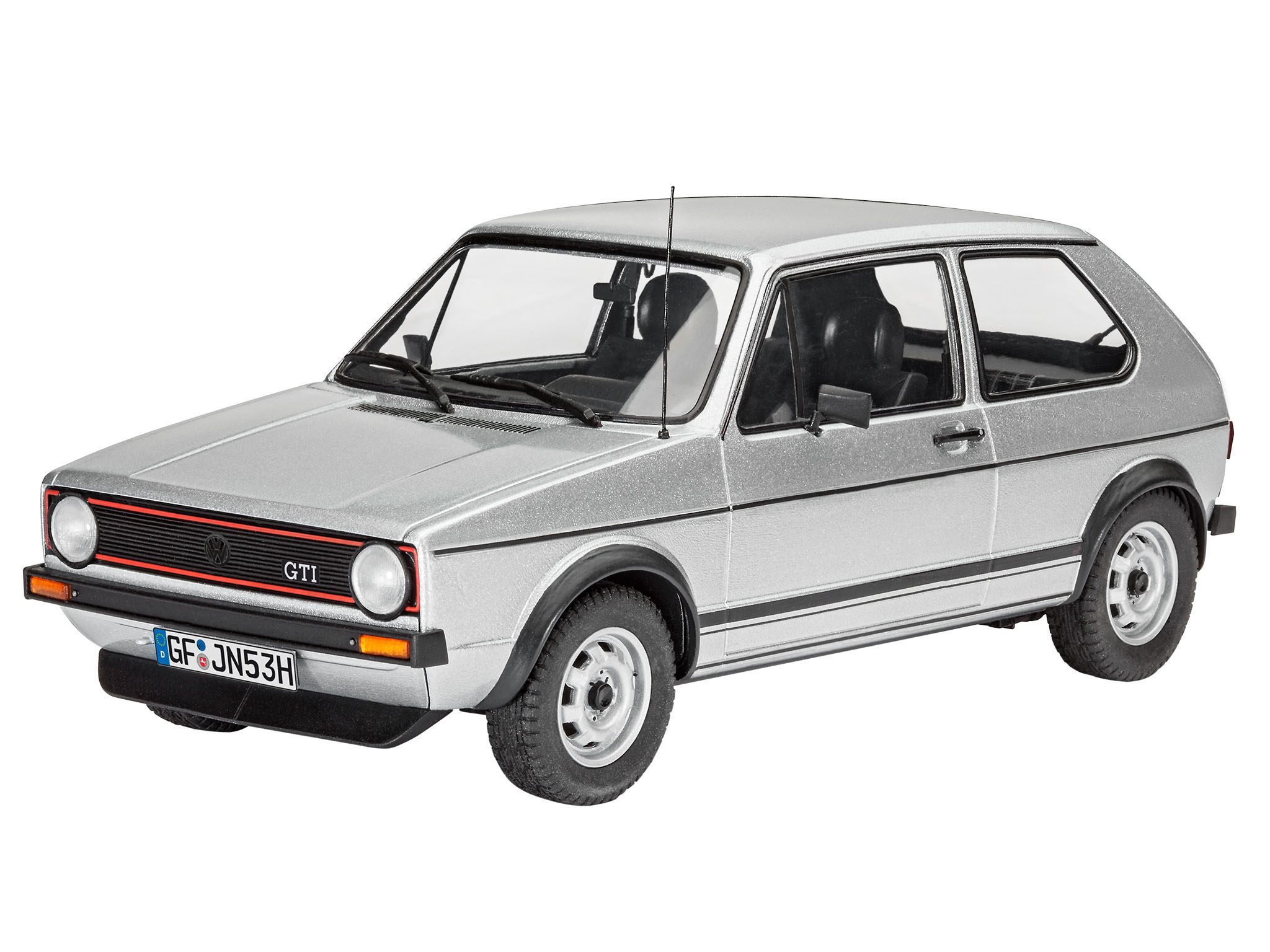 07072 Modellbausatz, REVELL GTI Mehrfarbig 1 Golf VW