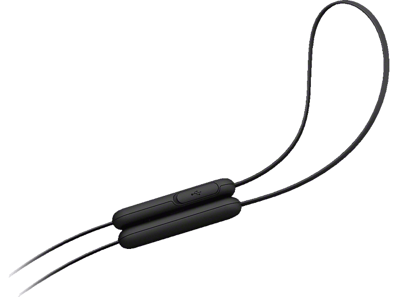 SONY WI-C310, In-ear Kopfhörer Bluetooth Schwarz