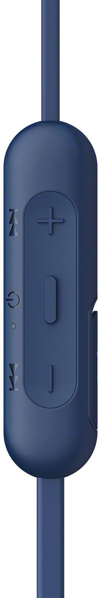 SONY WI-C310, In-ear Kopfhörer Bluetooth Blau